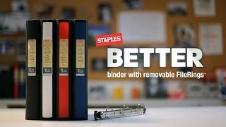 Stay Organized With Staples BETTER Binders [upl. by Amar]