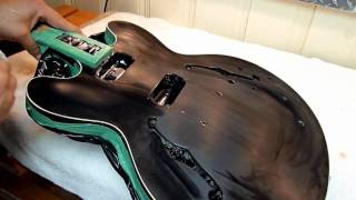 Gibson 335 Refinish Part 4 [upl. by Acie106]