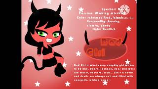 Fanmade Good Girl Bad Girl song  Bad Girl Original music [upl. by Maharva]