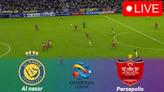 🔴Al Nassr vs Persepolis LIVE  Cristiano Ronaldo AFC Champions 2023 Extended Highlights Full Match [upl. by Terle]