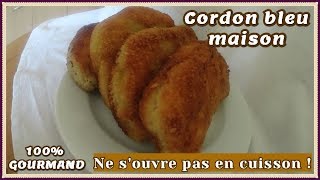 Recette de Cordon bleu maison  la meilleur technique [upl. by Cesare]