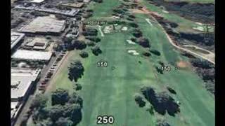 quotTorrey Pines Golf Course Southquot Flyover Tour [upl. by Ahsenre814]