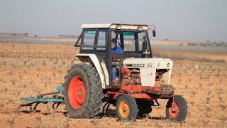 Arando Viñas David Brown 1410 Turbo GoProHero3 Jóvenes Agricultores [upl. by Aeslehs192]