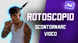 Ritagliare i Soggetti nei Video  Guida Rotobrush After Effects Tutorial [upl. by Linson]