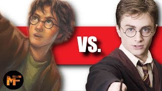 Harry Potter Books vs Movies Top 10 List [upl. by Traweek]