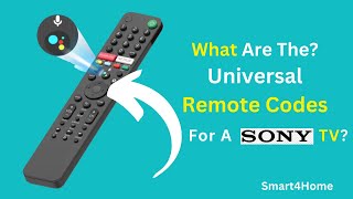 Universal Remote code for Sony Tv  What Are The Universal Remote Codes For A Sony TV [upl. by Kyre]