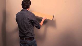 HOW TO einen modernen Duraline Regalhalter an der Wand montieren  Deutsch [upl. by Reppiks]