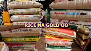 LATEST PRICE UPDATE ON VARIOUS BAG OF RICE RUBBER OF RICE AT MISSION ROAD IN BENIN CITY [upl. by Rancell]