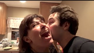 KISSING MY FRIENDS MOM  David Dobrik [upl. by Arraek766]