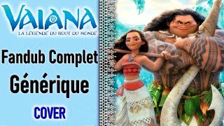 Vaiana La Légende du Bout du Monde  Le Bleu Lumière Générique Cover [upl. by Sida]