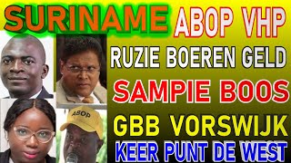 SURINAME ABOP Sampie GBB Vorswijk vs VHP Keerpunt De west Kritiek Brunswijk SU NA ME 2024 [upl. by Amaty202]