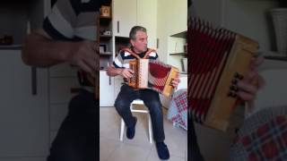 Ballo BergamascoBeatrice Giuseppemelodeon accordion diatonicitalian folk danceItalian music [upl. by Akerdnuhs]