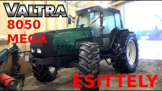 Esittely  VALTRA VALMET 8050 Mega [upl. by Accissej]