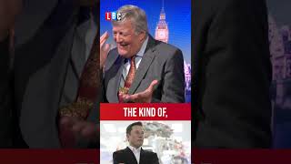 Stephen Fry explains why he left Twitter  LBC [upl. by Ahsiakal429]