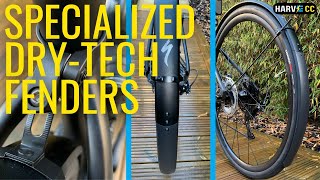 Specialized DryTech 35c MudguardFender ReviewTest Ride [upl. by Akital]