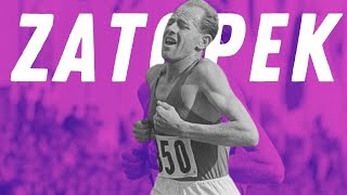 Emil Zatopek  Strange Running Styles [upl. by Cuyler]