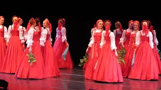 Amazing Russian Floating Folk Dance quotBirch Tree  Beryozkaquot [upl. by Schick]