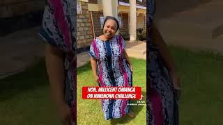 Hon Millicent Omanga on ‘Nimenona’ song Challenge trending duet duetsongs fariathman music [upl. by Kerrison]