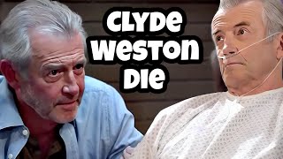 Days of our Lives  Biggest sad news🥲 Clyde Weston Die [upl. by Enahsal287]