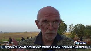 Petacciato incontro con Franco Berrino sulla salute umana e ambientale [upl. by Fina]