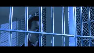 Terminator 2 T1000 liquid body scene through prison bar door [upl. by Liebowitz]