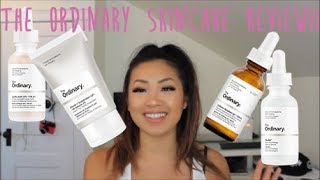 THE ORDINARY SKINCARE REVIEW  ROUTINE  CzzleBeauty [upl. by Llekcir]