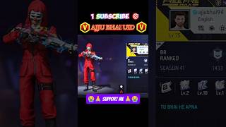 😈Ajjubhai freefire uid🖥🥵wait for end🥶shorts freefireshorts ffmax totalgaming TotalGaming093 [upl. by Aihsekin]