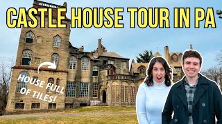 INCREDIBLE CASTLE House in PA TOUR  Fonthill Castle Doylestown Pennsylvania [upl. by Attenweiler]