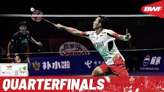 BWF Thomas Cup Finals 2024  Korea vs Indonesia  QF [upl. by Hartzke]