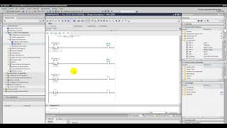USO DE COMPARADORES EN PLC SIEMENS [upl. by Aicilif]