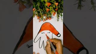 Easy santa Claus drawing for kids shorts feed shorts kids kids youtube comedy art [upl. by Bergwall449]