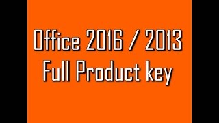 Microsoft Office 2016 Product key Finder and Activator Free  MS Office 365 MS Office 2013 [upl. by Wong894]