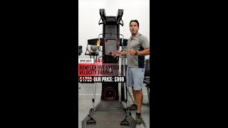 Fitness Equipment Spotlight Bowflex HVT Hybrid Velocity Trainer  New 1799 Our Price 999 [upl. by Kartis]