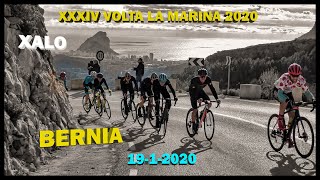 XXXIV Volta La Marina Xalo 1912020 Ciclismo 4K Bernia Pinos [upl. by Trip]