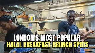 We Tried East Londons MOST POPULAR Halal BreakfastBrunch Spot GROUNDED LONDON [upl. by Niessuh676]