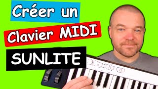 COMMENT CREER UNE CONSOLE MIDI SUR SUNLITE SUITE [upl. by Samalla]