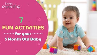 7 Best Activities for a 5 Month Old Baby Development [upl. by Iggem214]