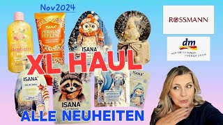 ALLE NEUHEITEN ROSSMANN UND DM HAUL  NOVEMBER 2024 [upl. by Htiffirg]