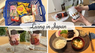 grocery shopping buy snacks online haul strawberry parfait make dinner  japan vlog [upl. by Miguel423]