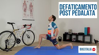 Lezione pratica Defaticamento post pedalata [upl. by Ardnauq128]