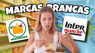 GUERRA DE MARCAS BRANCAS Mercadona vs Intermarche ⚔️ [upl. by Drannel171]