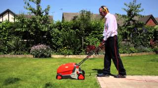 Electric Lawn Raker Instructional Video  HSS Hire [upl. by Ahsiuqet]