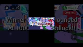 NO POT STRAWBERRY BAT DRAGON GIVEAWAY Adoptmegiveaway giveaway adoptme roblox adoptmeroblox [upl. by Lipson]