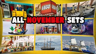 EVERY LEGO Set Coming November 2024 [upl. by Frannie]