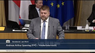 Andreas Arthur Spanring  EUArbeitsprogramm 2023 Außenministerium  1442023 [upl. by Daney247]