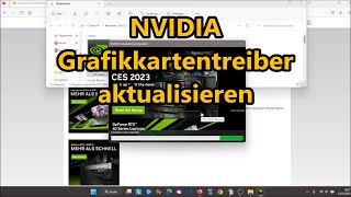 NVIDIA Grafikkartentreiber aktualisieren Windows 11 NVIDIA Grafikarte Treiber aktualisieren download [upl. by Resay]