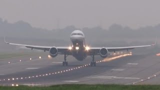 N67134 • United Airlines B757200 • Birmingham Airport [upl. by Muns]