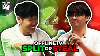 OFFLINETV SLIME SPLIT OR STEAL [upl. by Llevaj]