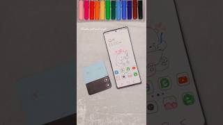 DIY Paper Phone 😱 trending diy handmade papercraft shorts youtubeshorts [upl. by Yrtnej]