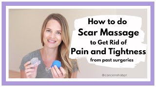 How to Get Rid of Scar Tissue with Scar Massage and Suction Tools [upl. by Aniretak]